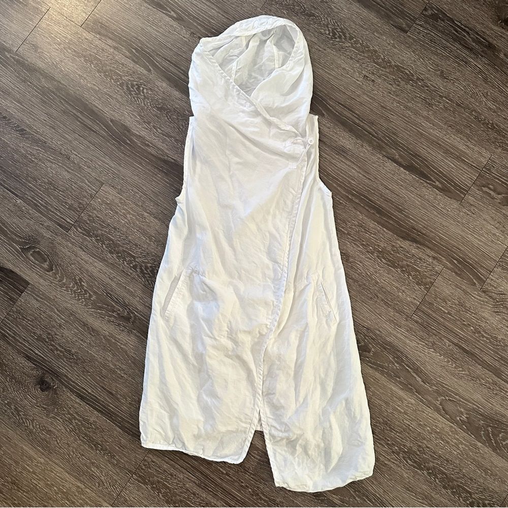 Stella Carakasi hooded draped vest